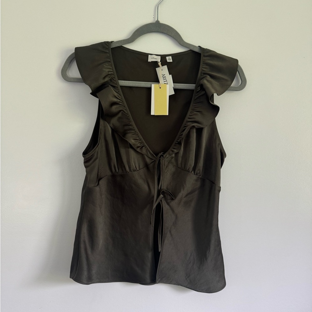 SOLD!! NWT wilfred green tank top